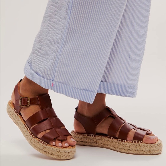 Barbour Paloma Fisherman Sandals Size 8 NWT - Picture 1 of 6